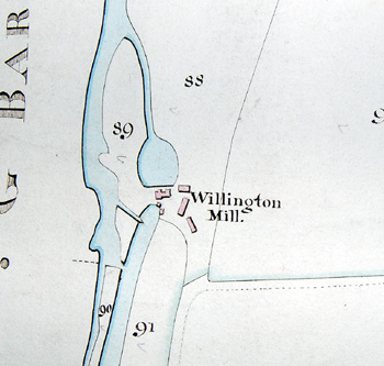 Willington Mills about 1840 [MAT51]